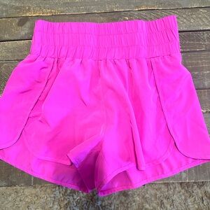 Pink lily shorts